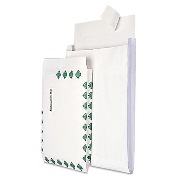 Quality Park™ Ship-lite Expansion Mailer, #13 1-2, Cheese Blade Flap, Redi-strip Closure, 10 X 13, White, 100-box freeshipping - TVN Wholesale